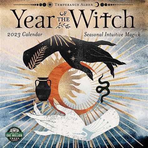 Year of the witch 2023 wall calenda